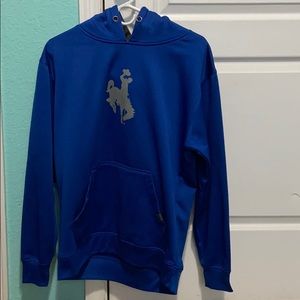 A Wyoming cowboys sweatshirt
